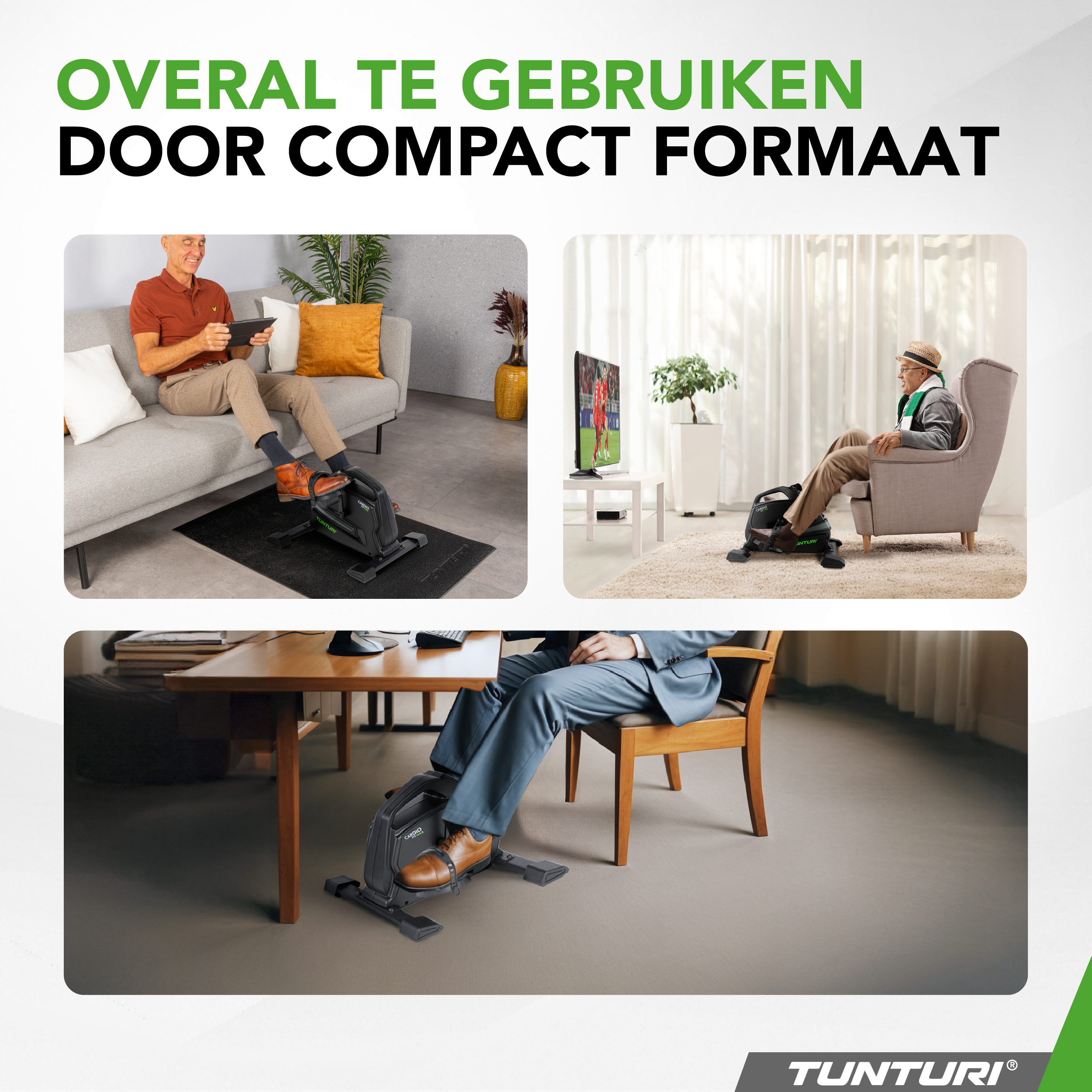 Tunturi Hometrainer - Cardio Fit M45 - Zwart Tunturi Hometrainer - Cardio Fit M45 - Zwart