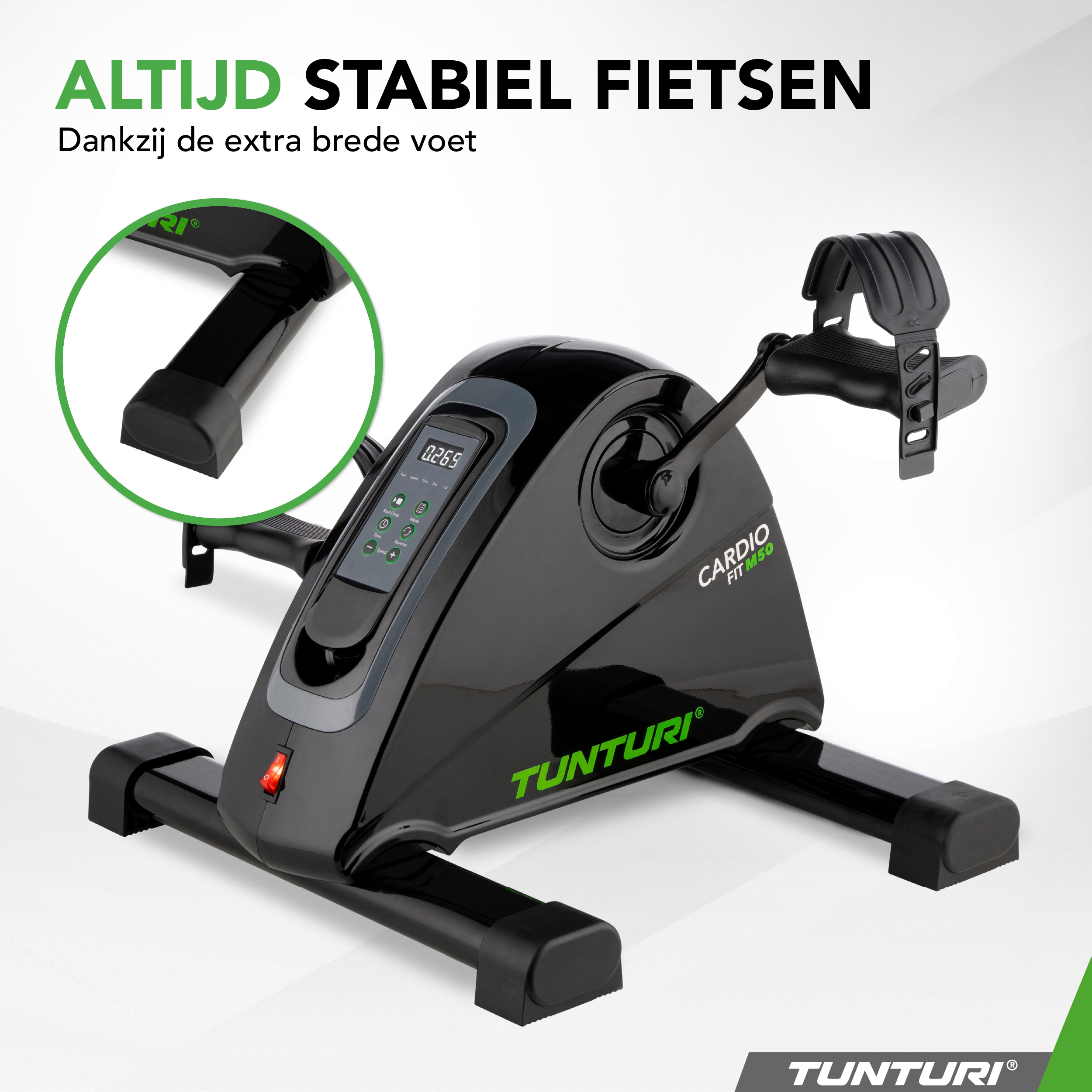 Tunturi Hometrainer - Cardio Fit M50 - Zwart Tunturi Hometrainer - Cardio Fit M50 - Zwart