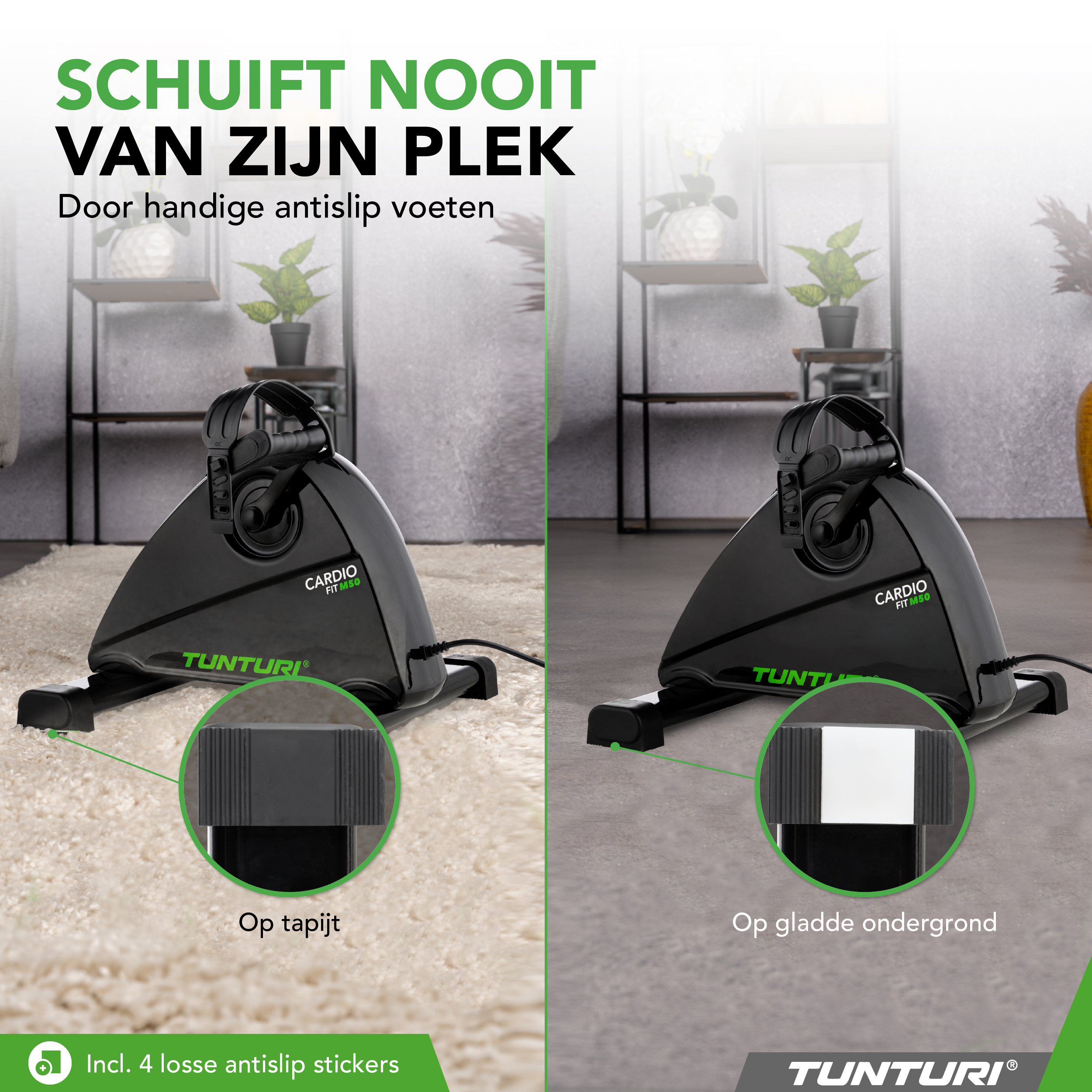 Tunturi Hometrainer - Cardio Fit M50 - Zwart Tunturi Hometrainer - Cardio Fit M50 - Zwart