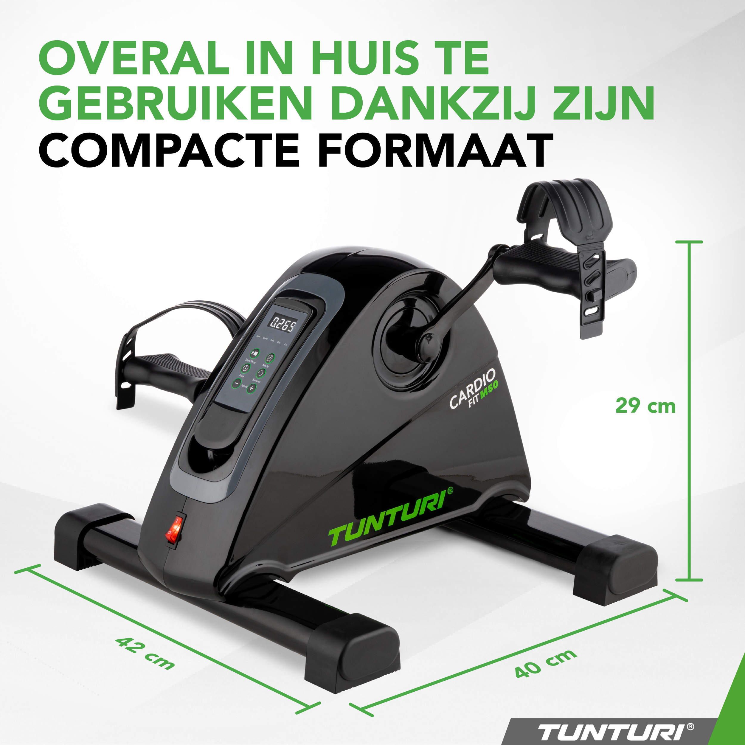 Tunturi Hometrainer - Cardio Fit M50 - Zwart Tunturi Hometrainer - Cardio Fit M50 - Zwart