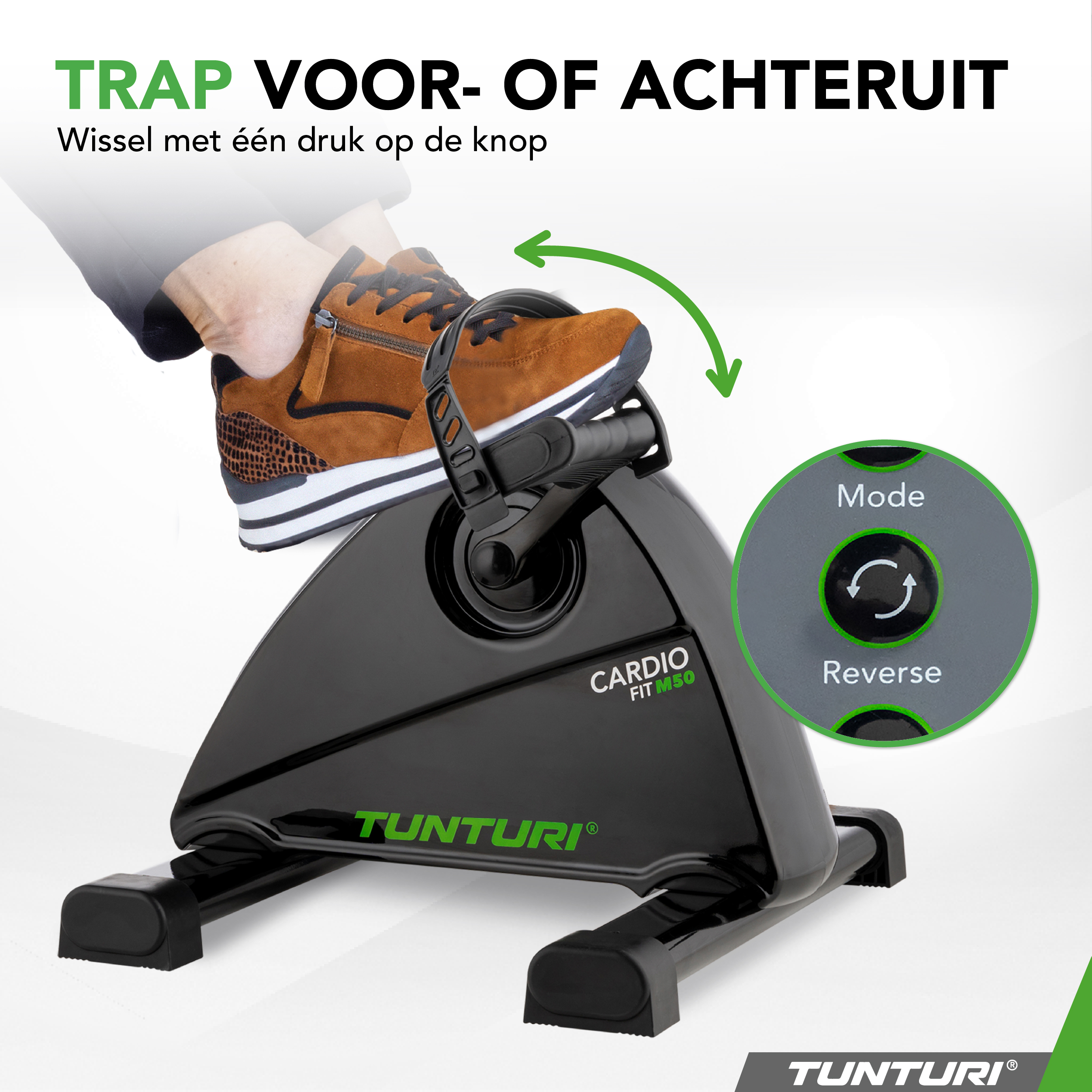 Tunturi Hometrainer - Cardio Fit M50 - Zwart Tunturi Hometrainer - Cardio Fit M50 - Zwart