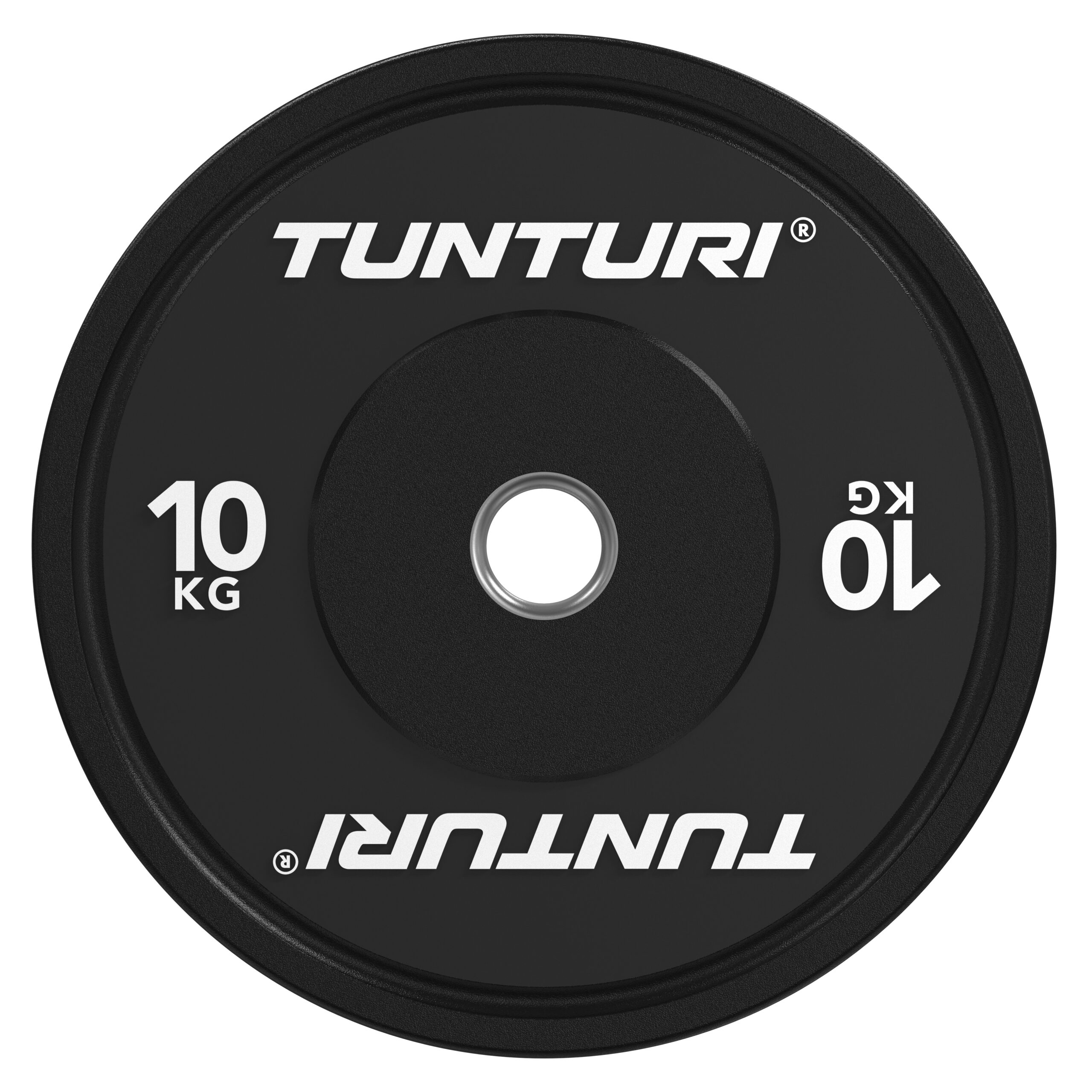 Tunturi Halterschijf - Platinum Bumper Plate Black 10kg - Zwart Tunturi Halterschijf - Platinum Bumper Plate Black 10kg - Zwart