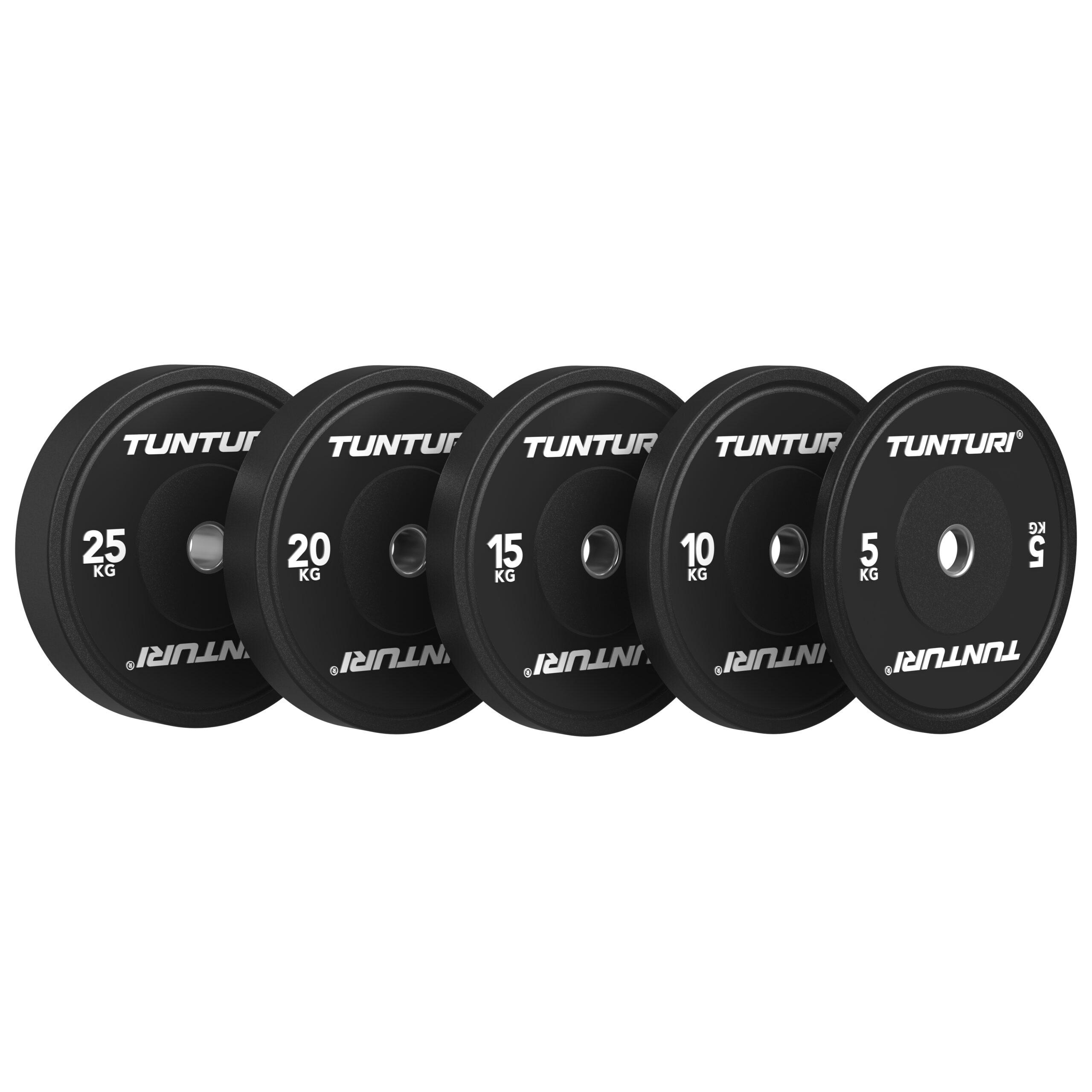 Tunturi Halterschijf - Platinum Bumper Plate Black 10kg - Zwart Tunturi Halterschijf - Platinum Bumper Plate Black 10kg - Zwart