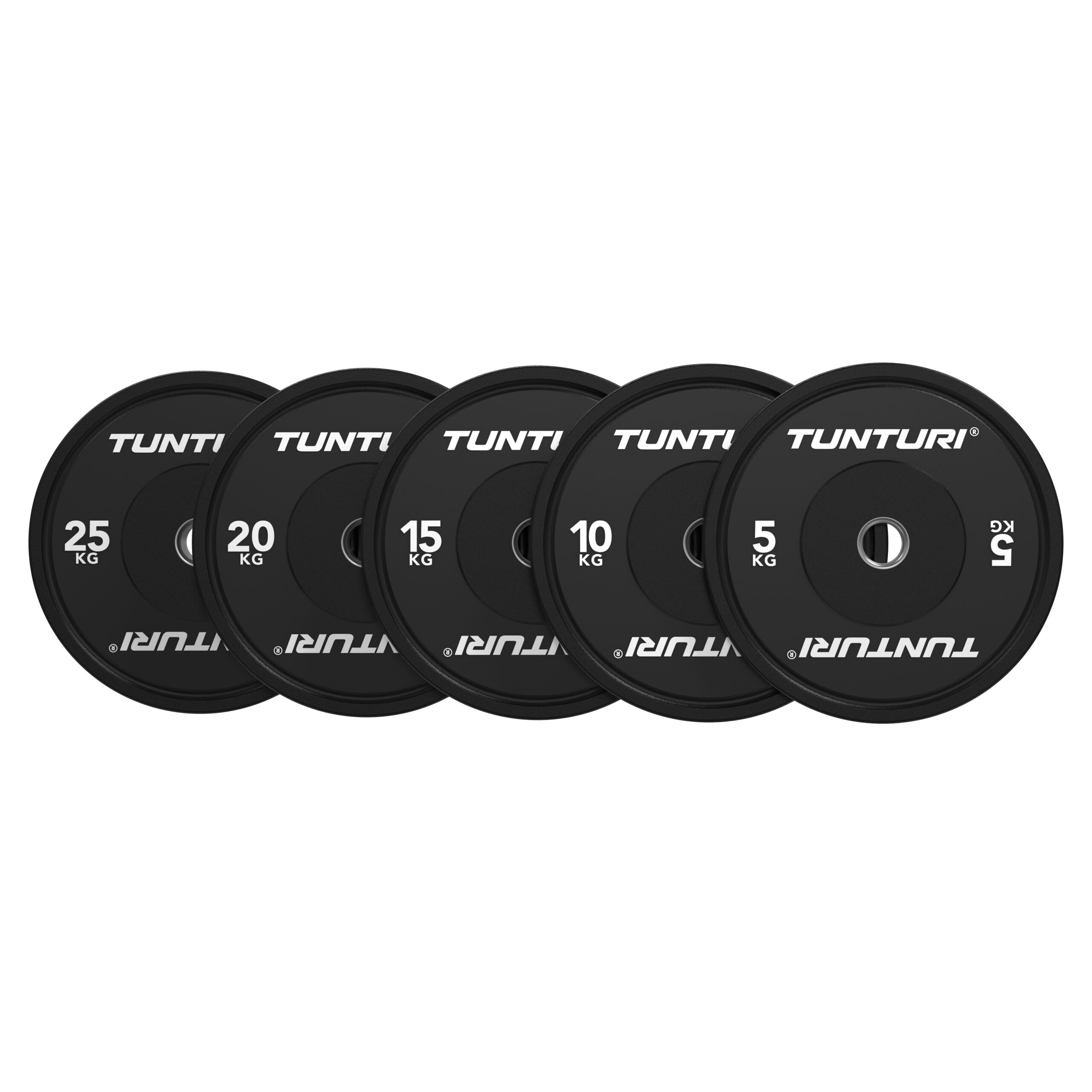 Tunturi Halterschijf - Platinum Bumper Plate Black 10kg - Zwart Tunturi Halterschijf - Platinum Bumper Plate Black 10kg - Zwart