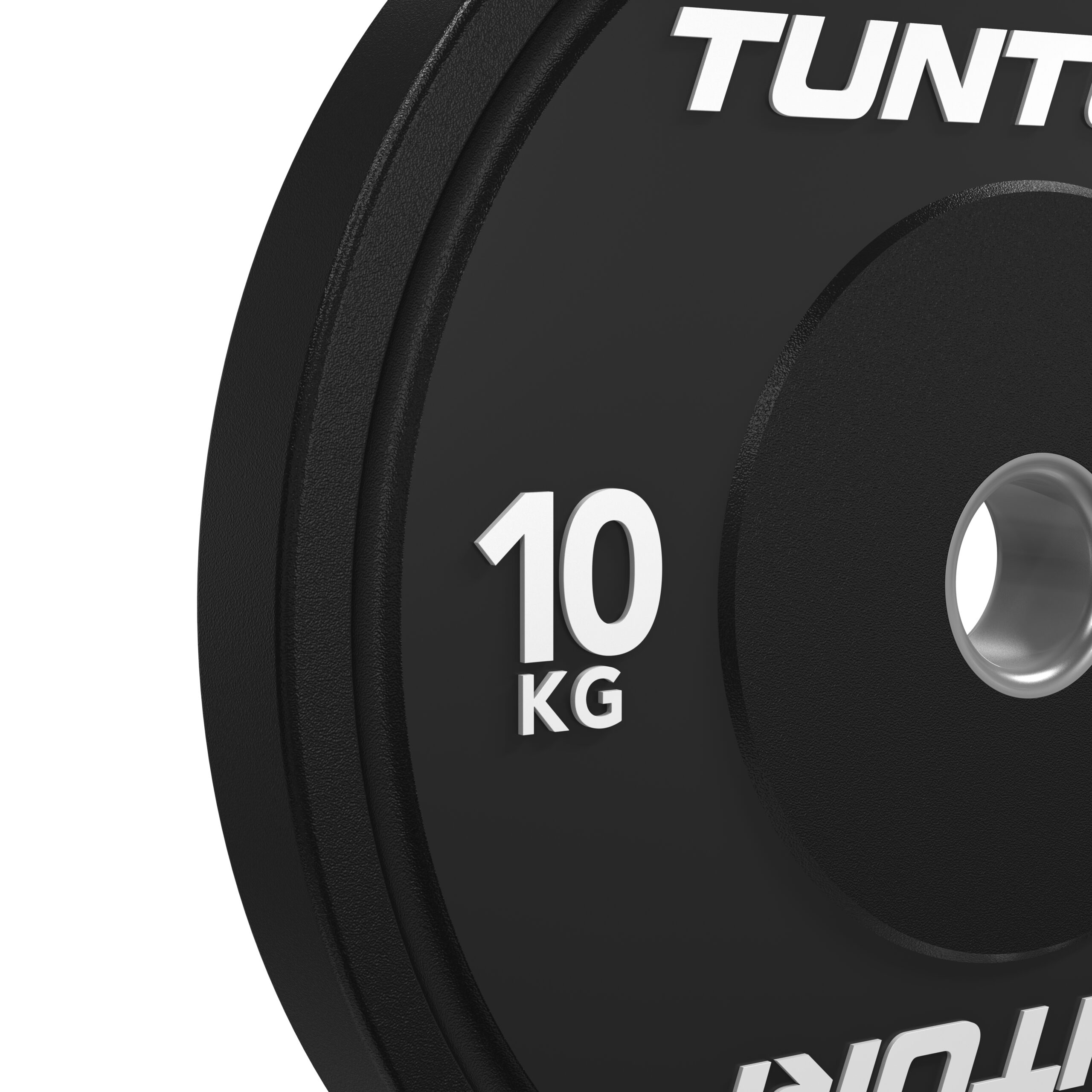 Tunturi Halterschijf - Platinum Bumper Plate Black 10kg - Zwart Tunturi Halterschijf - Platinum Bumper Plate Black 10kg - Zwart