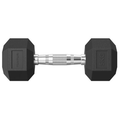 Tunturi Halter - Platinum Hexa Dumbbell Set 5kg - Zwart