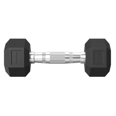 Tunturi Halter - Platinum Hexa Dumbbell 2.5kg - Zwart