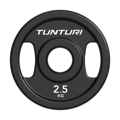 Tunturi Halterschijf - Platinum Cast Iron Plate 2.5kg - Zwart