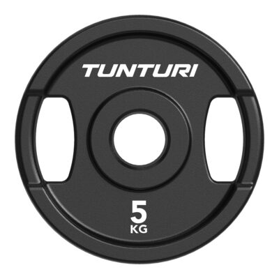 Tunturi Halterschijf - Platinum Cast Iron Plate 5kg - Zwart