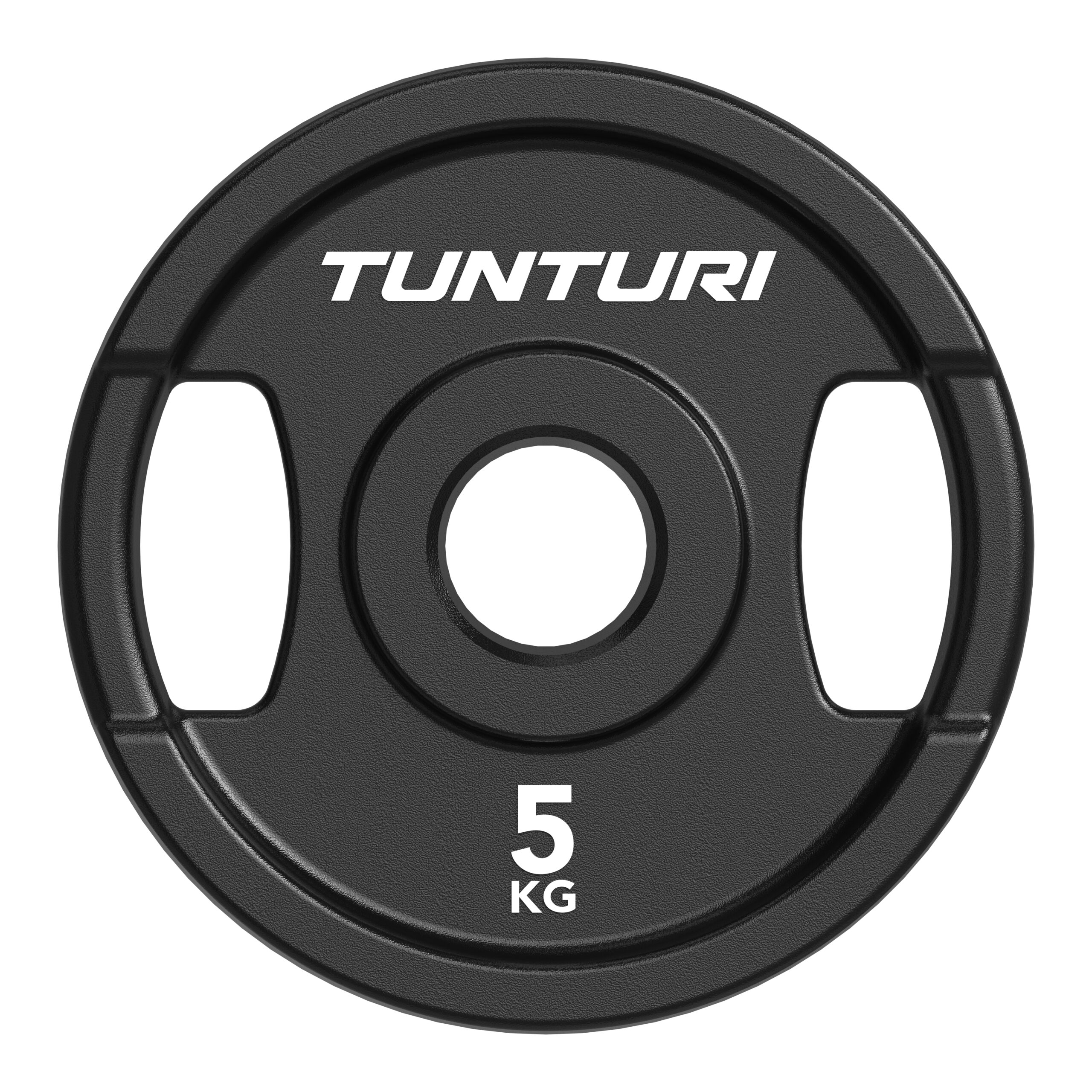Tunturi Halterschijf - Platinum Cast Iron Plate 5kg - Zwart Tunturi Halterschijf - Platinum Cast Iron Plate 5kg - Zwart