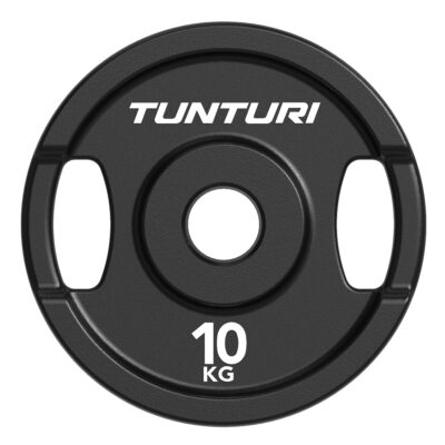 Tunturi Halterschijf - Platinum Cast Iron Plate 10kg - Zwart