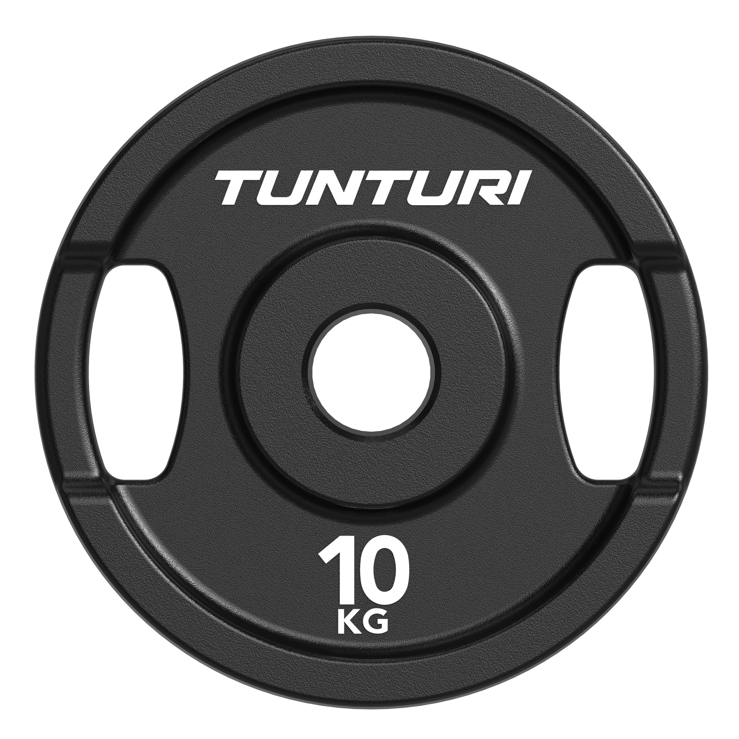 Tunturi Halterschijf - Platinum Cast Iron Plate 10kg - Zwart Tunturi Halterschijf - Platinum Cast Iron Plate 10kg - Zwart