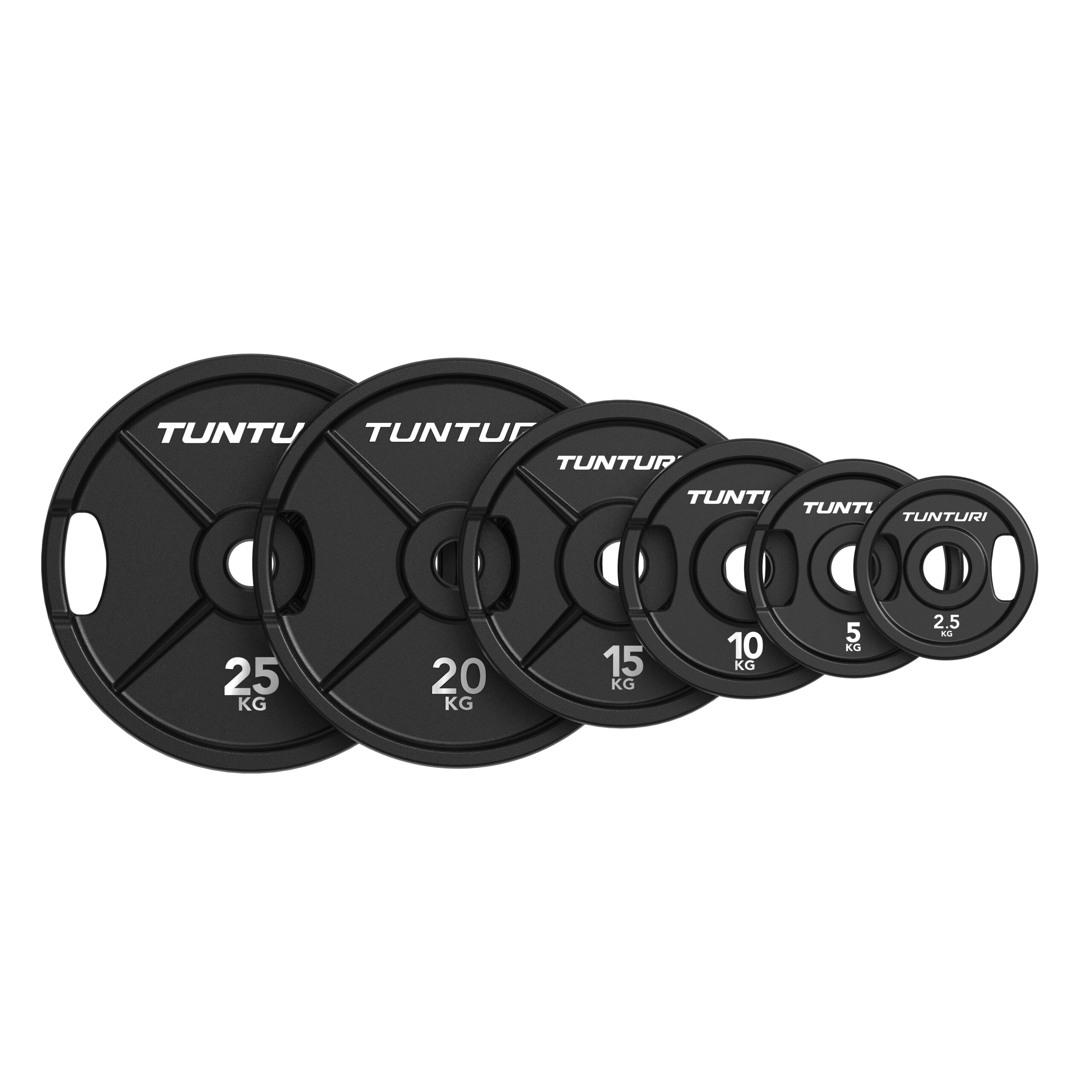 Tunturi Halterschijf - Platinum Cast Iron Plate 10kg - Zwart Tunturi Halterschijf - Platinum Cast Iron Plate 10kg - Zwart