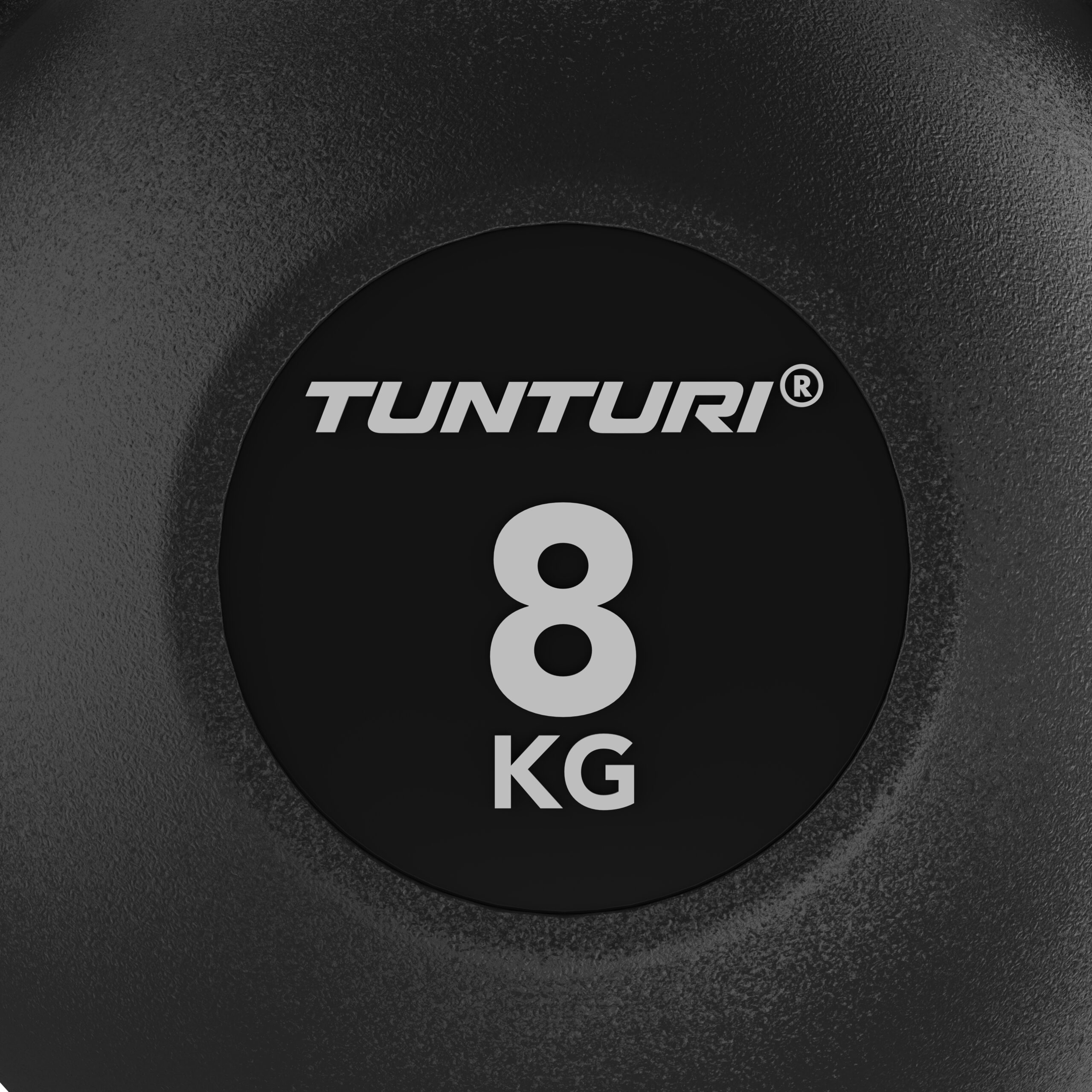Tunturi Kettlebell - Platinum Rubber 8kg - Zwart Tunturi Kettlebell - Platinum Rubber 8kg - Zwart