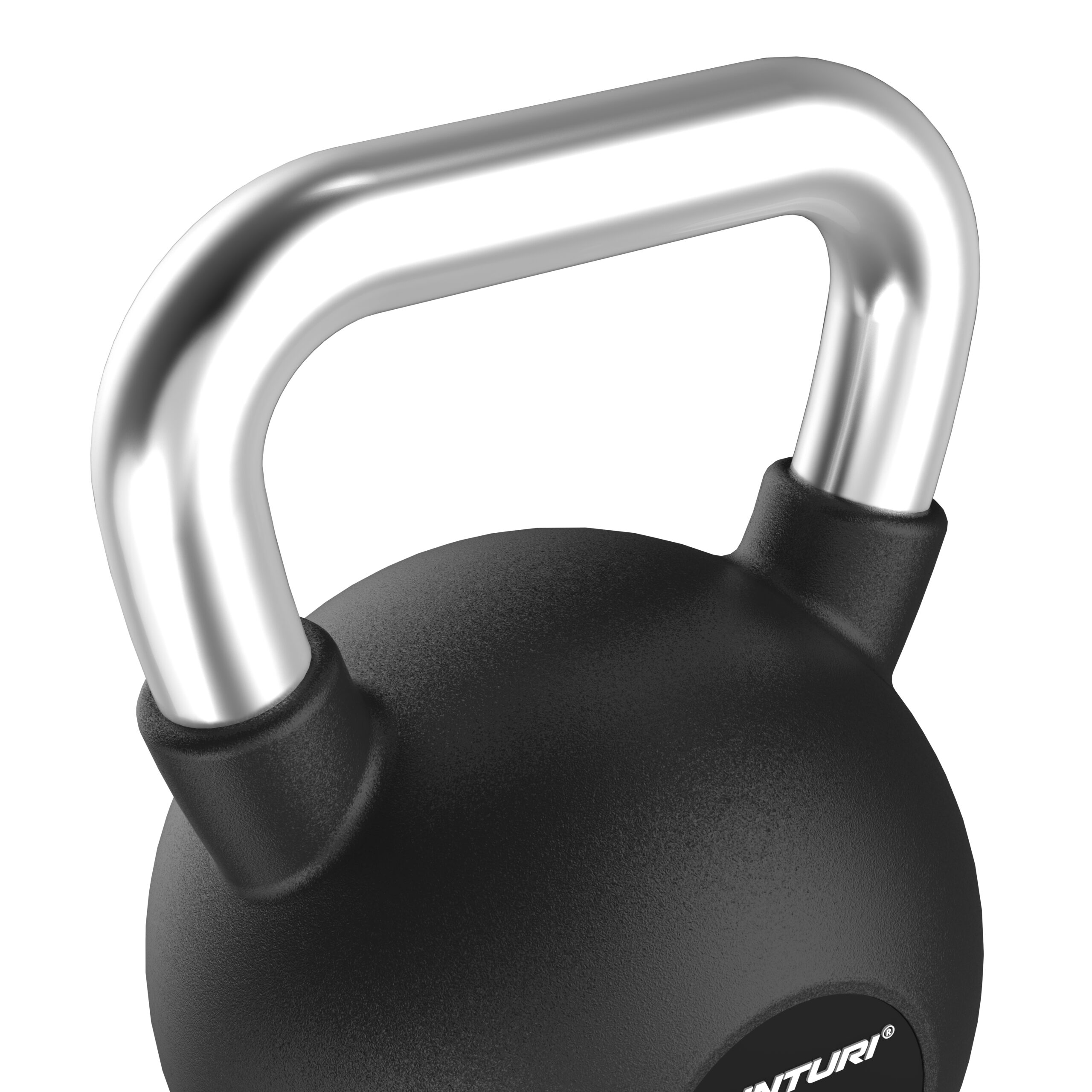 Tunturi Kettlebell - Platinum Rubber 20kg - Zwart Tunturi Kettlebell - Platinum Rubber 20kg - Zwart