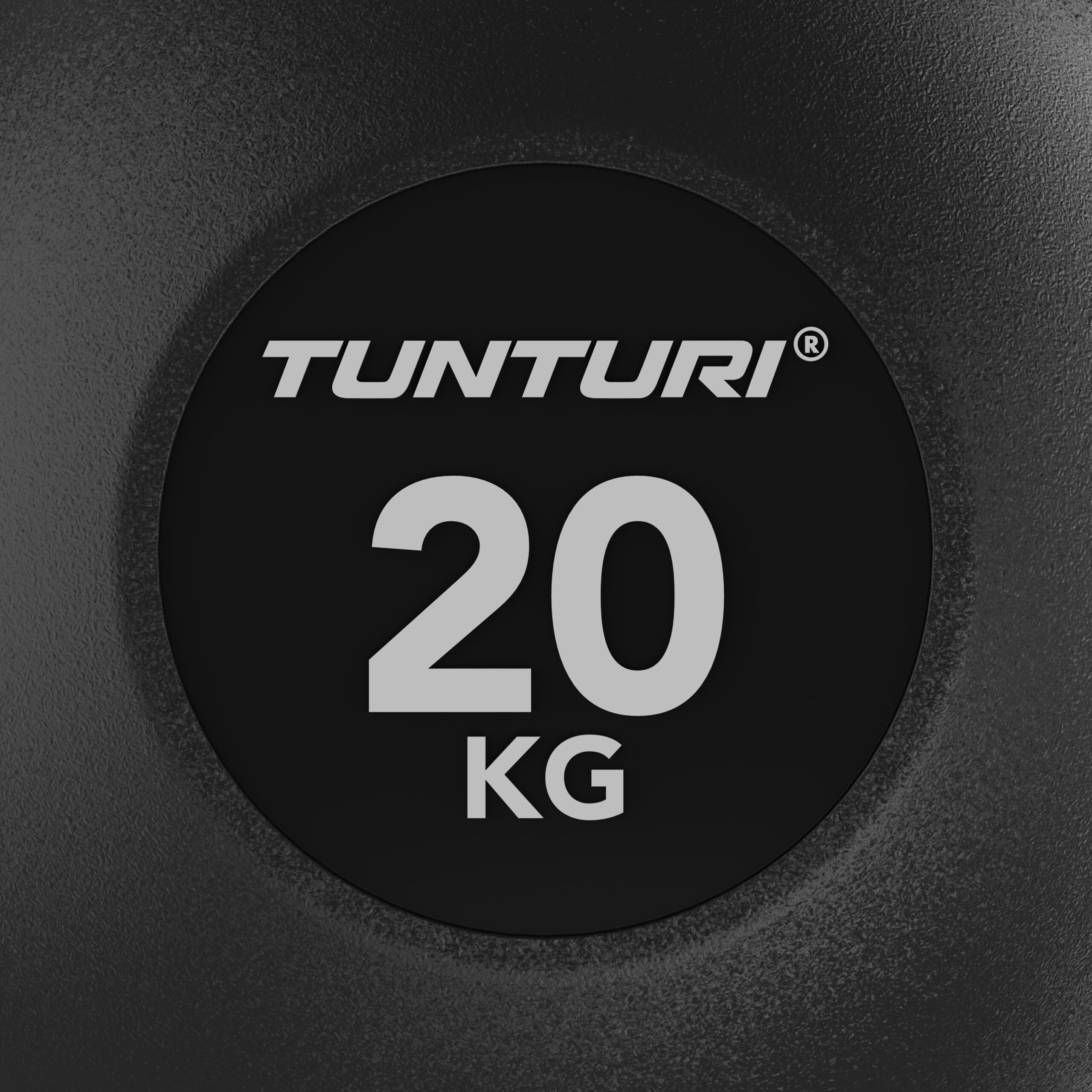 Tunturi Kettlebell - Platinum Rubber 20kg - Zwart Tunturi Kettlebell - Platinum Rubber 20kg - Zwart