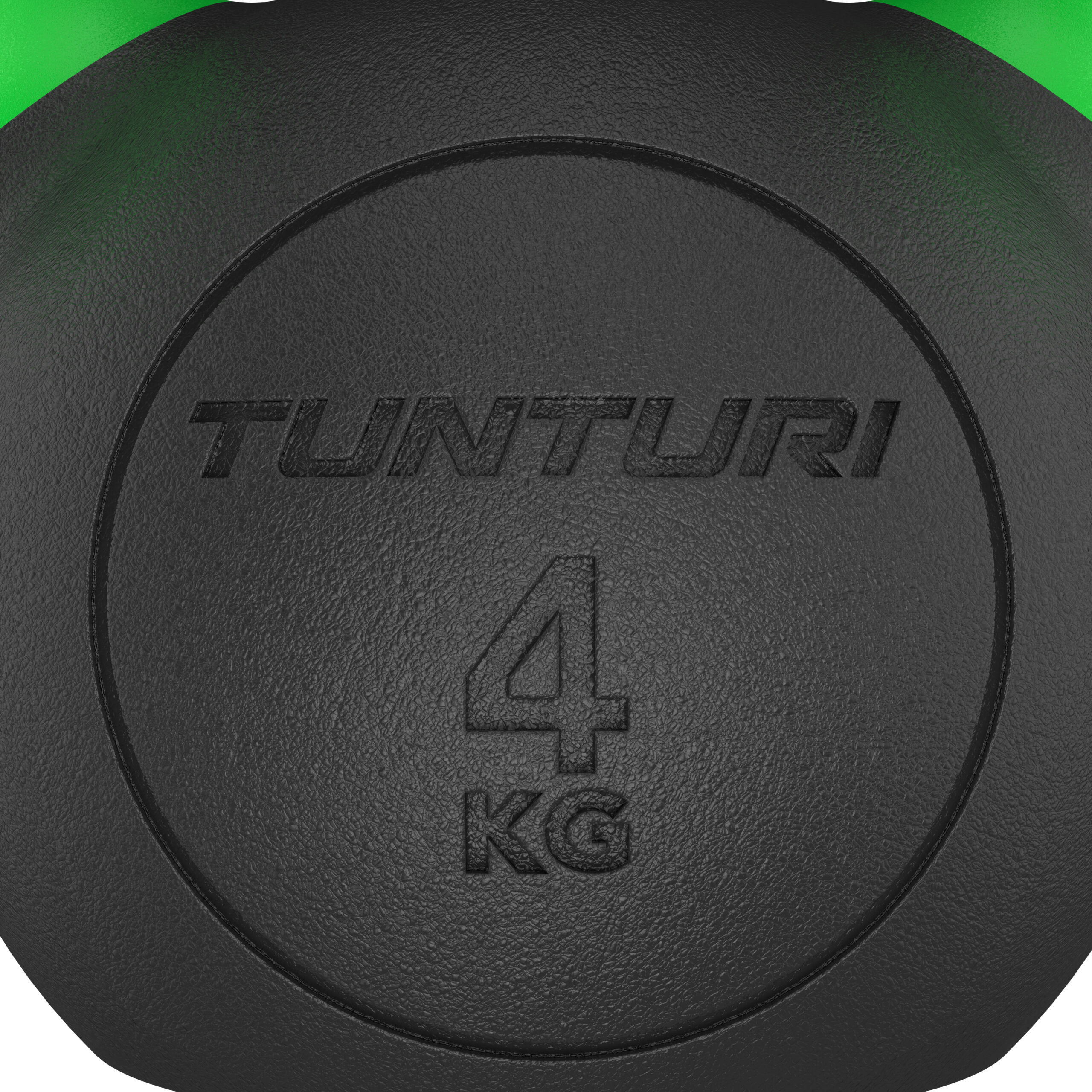 Tunturi - Platinum Cast Iron Kettlebell 4kg - Zwart Tunturi - Platinum Cast Iron Kettlebell 4kg - Zwart