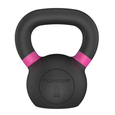 Tunturi Kettlebell - Platinum Cast Iron 8kg - Zwart Tunturi Kettlebell - Platinum Cast Iron 8kg - Zwart