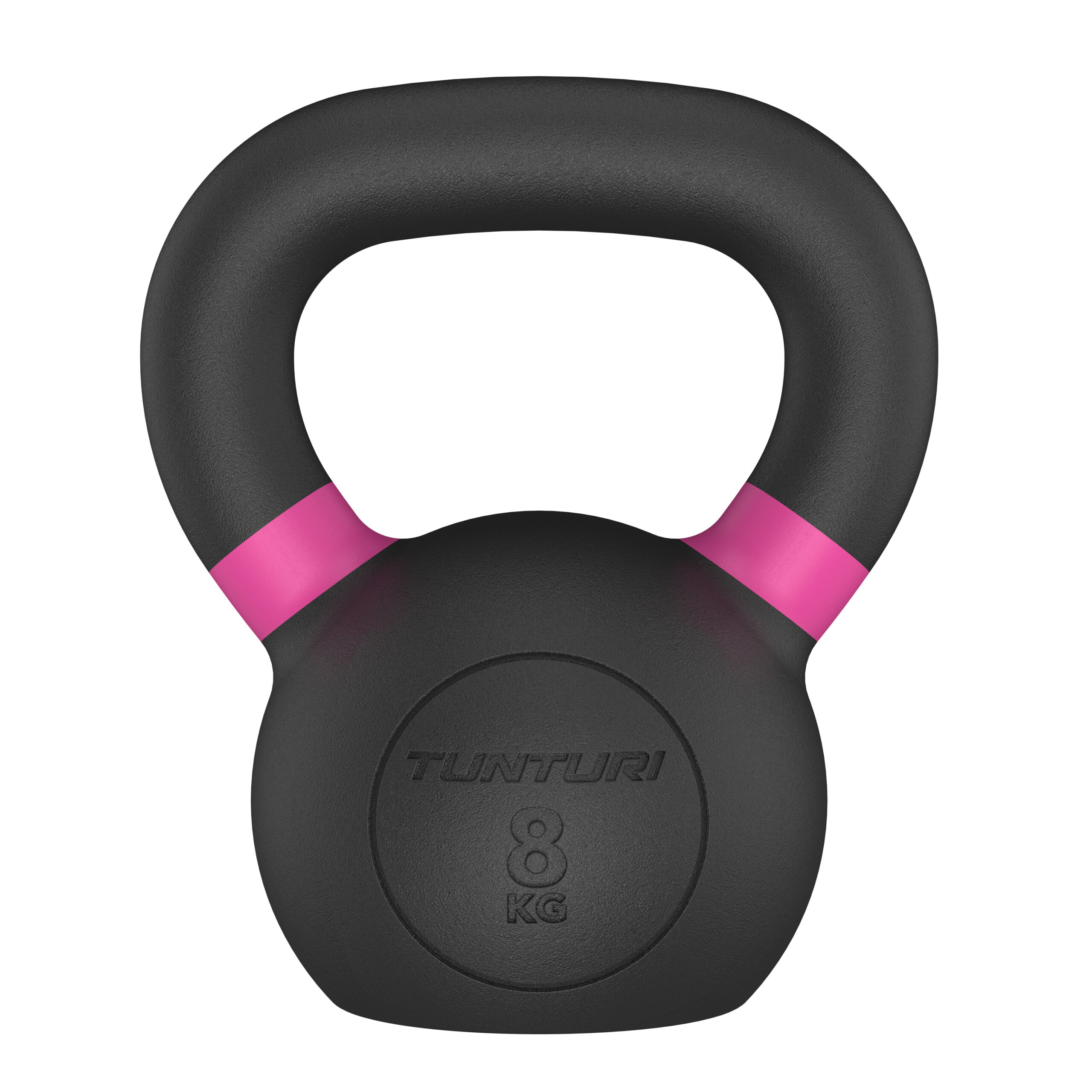 Tunturi Kettlebell - Platinum Cast Iron 8kg - Zwart Tunturi Kettlebell - Platinum Cast Iron 8kg - Zwart