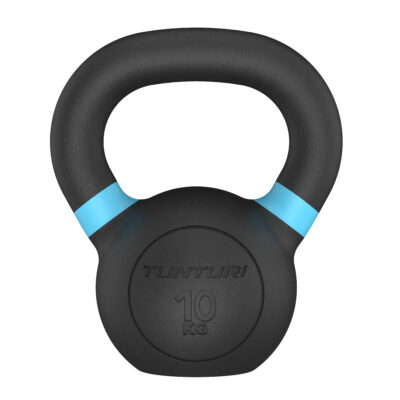 Tunturi – Platinum Cast Iron Kettlebell 10kg – Zwart<!-- 954045 Tunturi -->