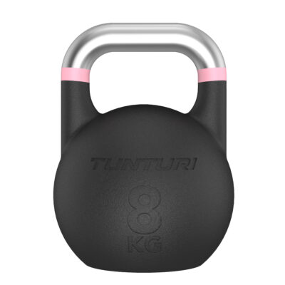 Tunturi – Platinum Competition Kettlebell 8kg – Zwart<!-- 954040 Tunturi -->