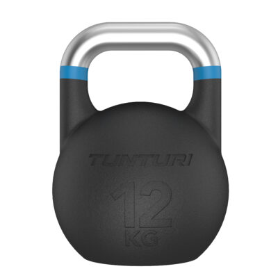 Tunturi Kettlebell – Platinum Competition 12kg – Zwart<!-- 954035 Tunturi -->