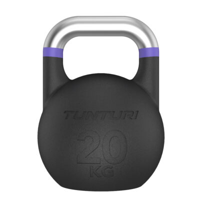 Tunturi Kettlebell – Platinum Competition 20kg – Zwart<!-- 954033 Tunturi -->