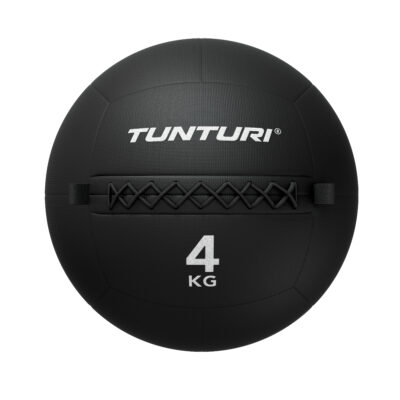 Tunturi Wall Ball - Platinum 4kg - Zwart
