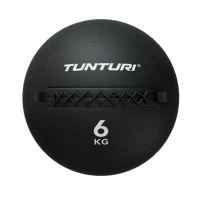 Tunturi Wall Ball - Platinum 6kg - Zwart