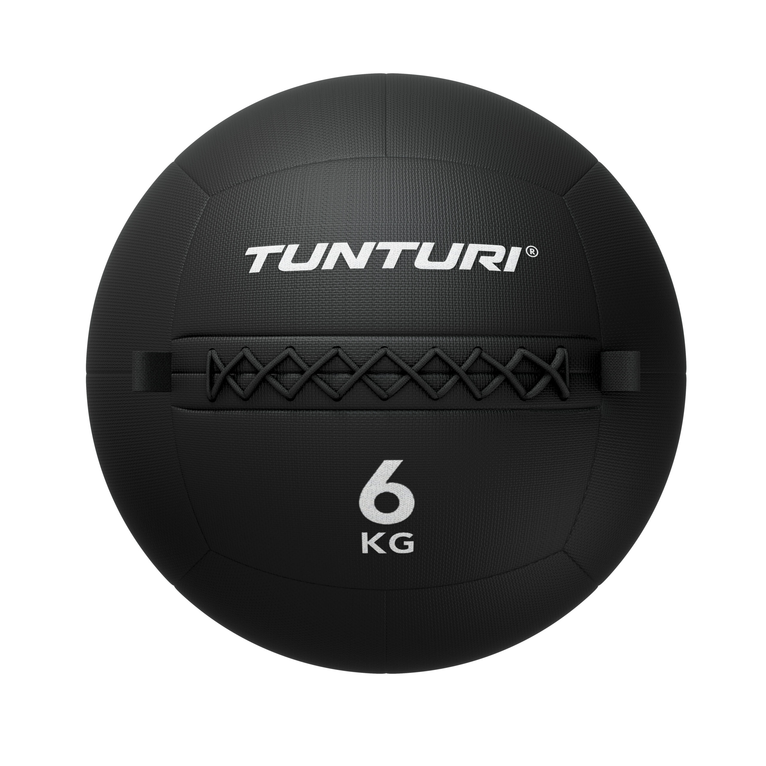 Tunturi Wall Ball - Platinum 6kg - Zwart
