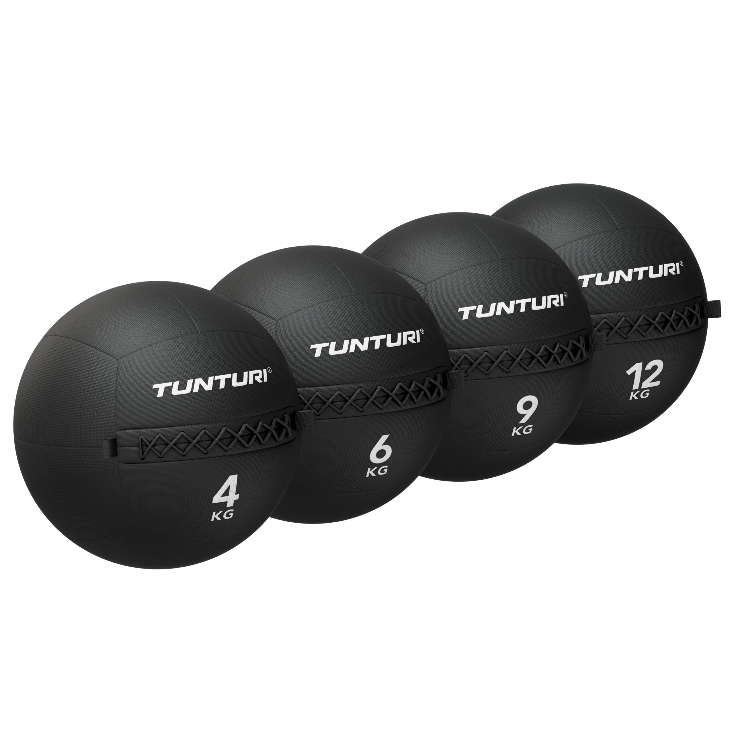 Tunturi Wall Ball - Platinum 12kg - Zwart Tunturi Wall Ball - Platinum 12kg - Zwart