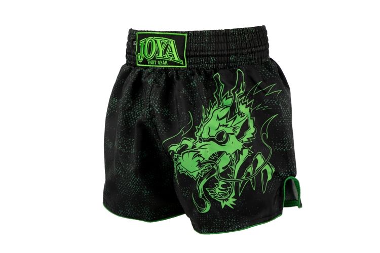 Joya Dragon Kickboksbroek Neon Groen Joya Dragon Kickboksbroek Neon Groen