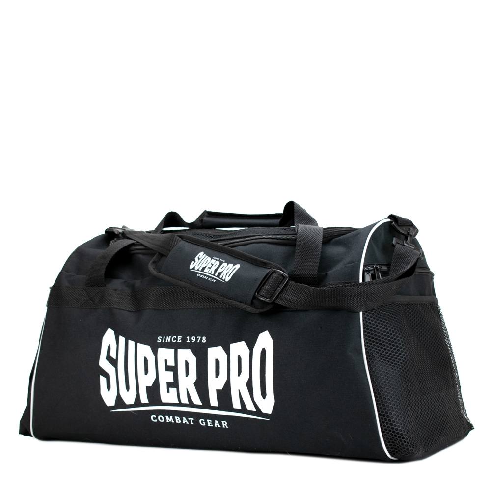 Super Pro Combat Gear Sporttas - Gym Large - Zwart / Wit Super Pro Combat Gear Sporttas - Gym Large - Zwart / Wit