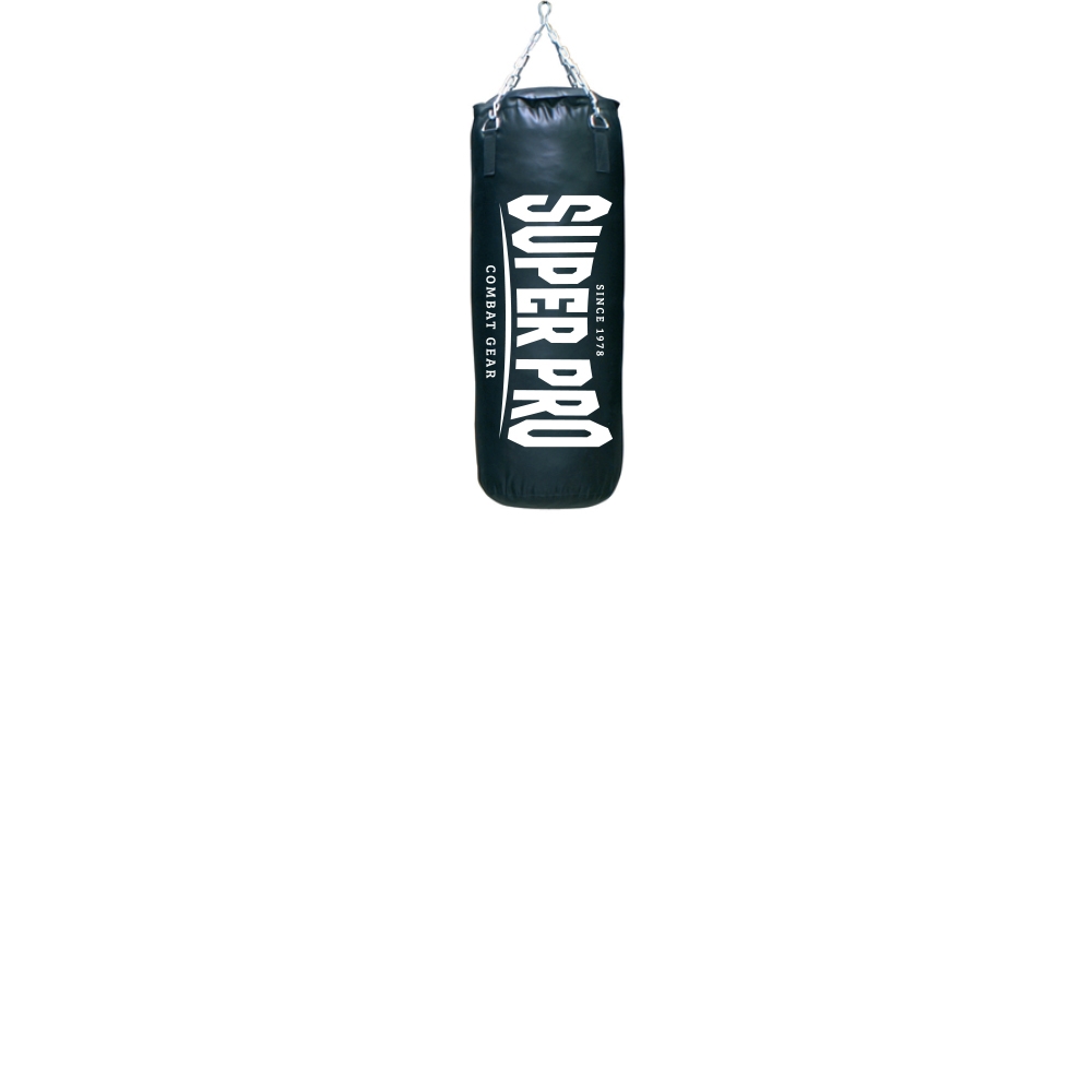 Super Pro Combat Gear Bokszak - Classic Vertical Logo - Zwart Super Pro Combat Gear Bokszak - Classic Vertical Logo - Zwart