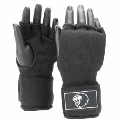 Super Pro Combat Gear Binnenhandschoen - Met Bandage - Zwart / Wit Super Pro Combat Gear Binnenhandschoen - Met Bandage - Zwart / Wit