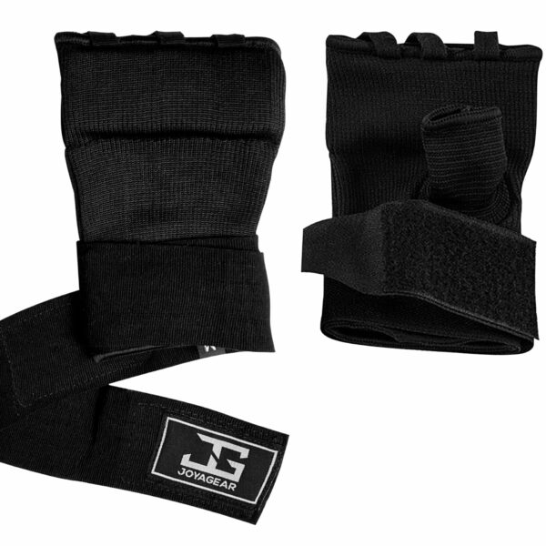 Joya Binnenhandschoenen met Band en Duim Zwart