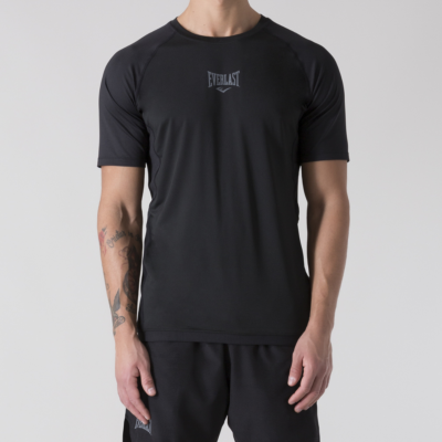 Everlast T-shirt - Compression - Zwart