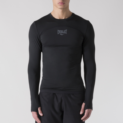 Everlast Nieuw - Compression Long Sleeve T-shirt - Zwart
