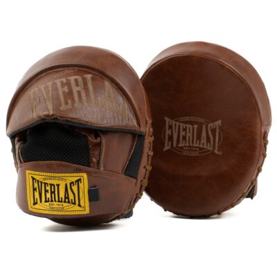 Everlast Stootkussen - 1910 Focus Mitts - Bruin Everlast Stootkussen - 1910 Focus Mitts - Bruin