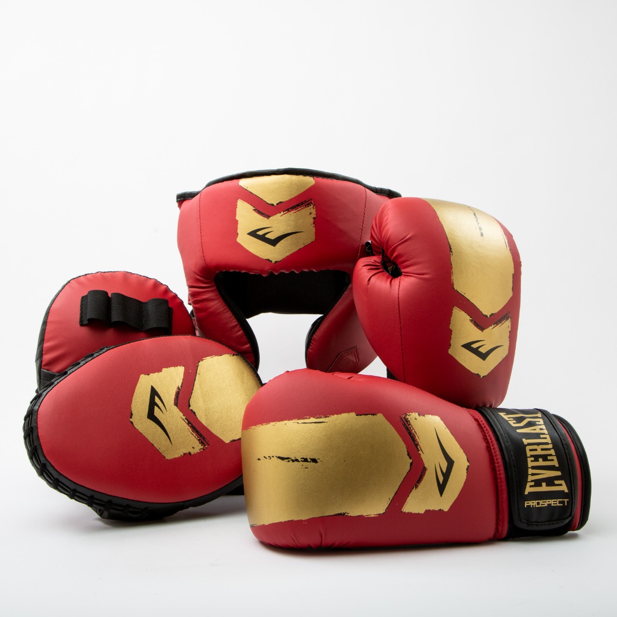 Everlast Bokshandschoen - Prospect 2 Boxing Kit - Goud Everlast Bokshandschoen - Prospect 2 Boxing Kit - Goud