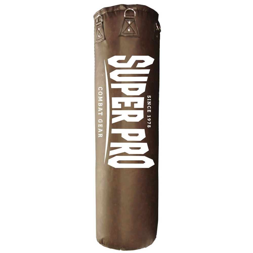 Super Pro Combat Gear Bokszak - Pro Luxury Bokszak Pu Vertical Logo - Bruin Super Pro Combat Gear Bokszak - Pro Luxury Bokszak Pu Vertical Logo - Bruin