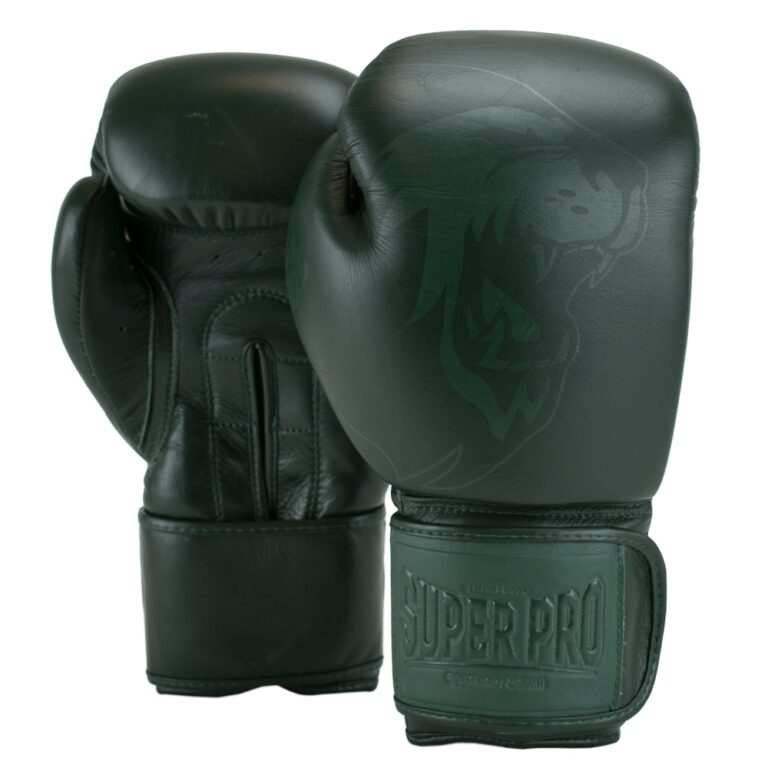 Super Pro Combat Gear Bokshandschoen - Legend Se Lederen - Groen