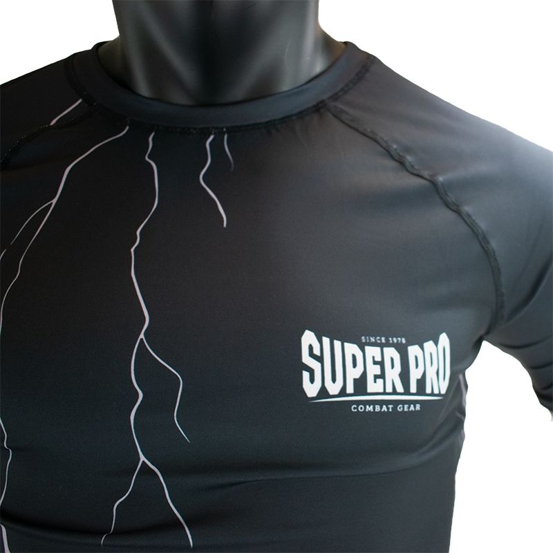 Super Pro Combat Gear Shirt - Thunder - Grijs / Zwart Super Pro Combat Gear Shirt - Thunder - Grijs / Zwart