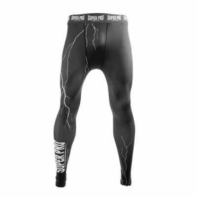 Super Pro Combat Gear Nieuw - Tight Thunder - Grijs / Zwart