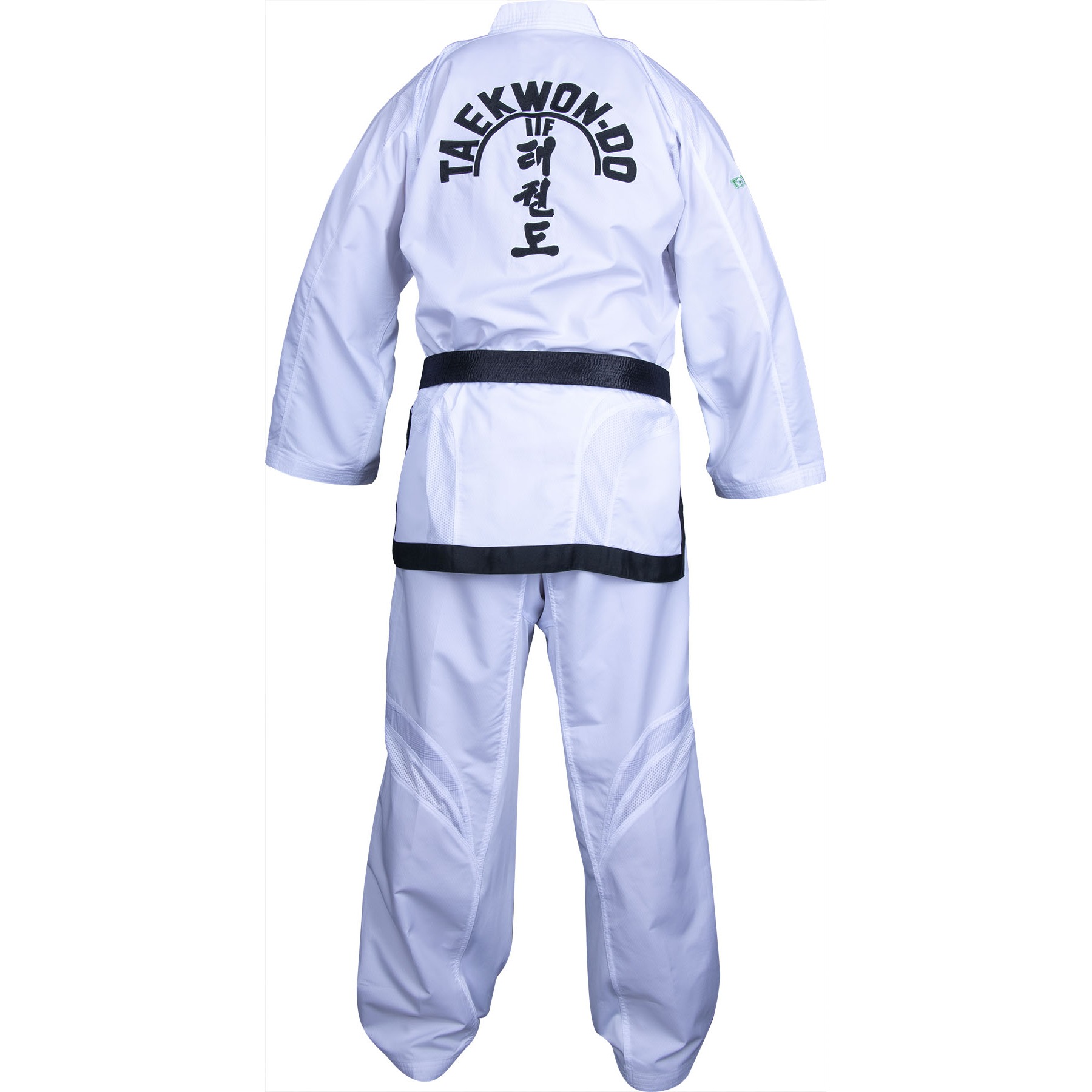 TOP TEN Taekwondopak - Master Dobok green - Wit TOP TEN Taekwondopak - Master Dobok green - Wit
