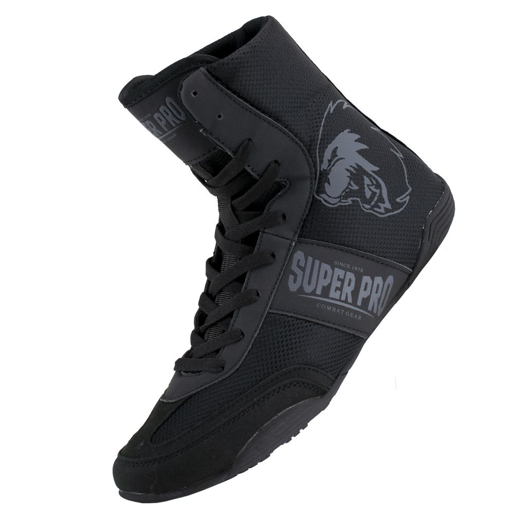 Super Pro Combat Gear Boksschoen - Speed78 - Grijs / Zwart Super Pro Combat Gear Boksschoen - Speed78 - Grijs / Zwart