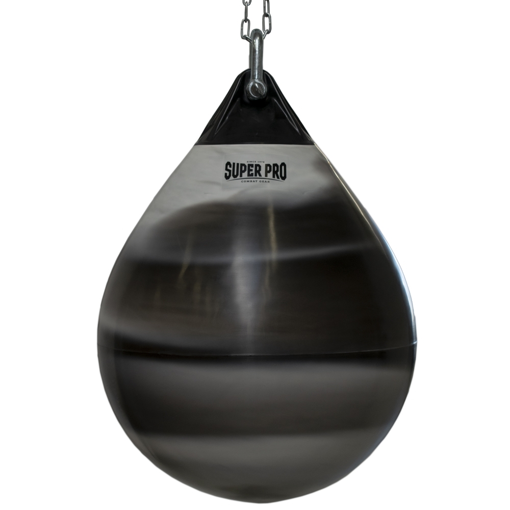 Super Pro Combat Gear Bokszak - Premium Waterpro - Zwart / Wit
