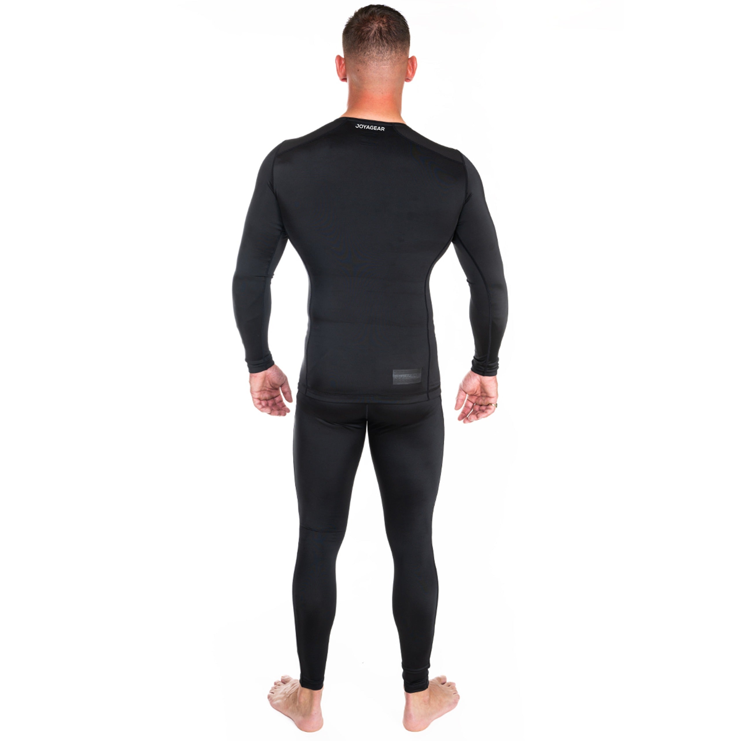 Joya Compressie Rashguard Lange Mouwen Zwart Wit Joya Compressie Rashguard Lange Mouwen Zwart Wit