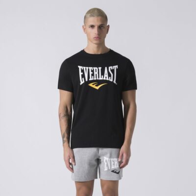 Everlast T-shirt - Black - Zwart