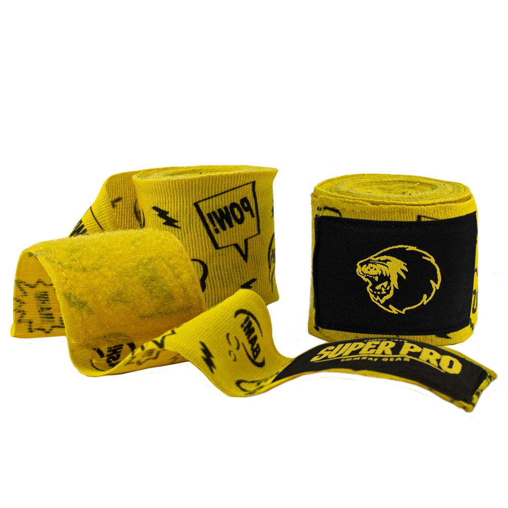 Super Pro Combat Gear Bandage - Pang Paw - Geel Super Pro Combat Gear Bandage - Pang Paw - Geel